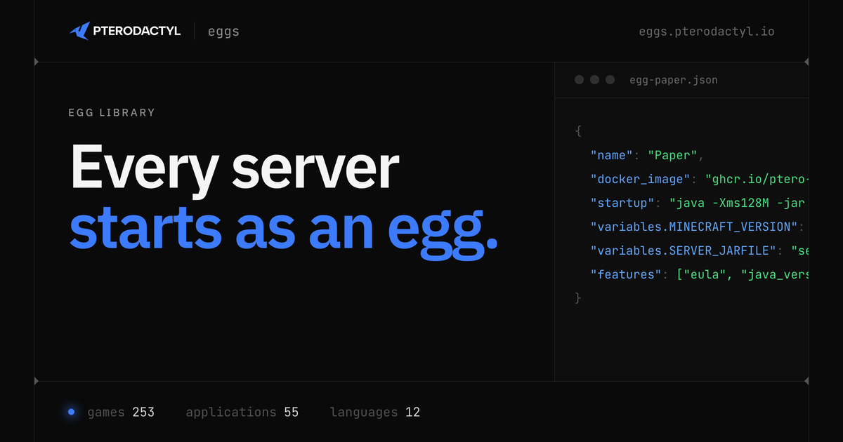 Velocity egg for Pterodactyl